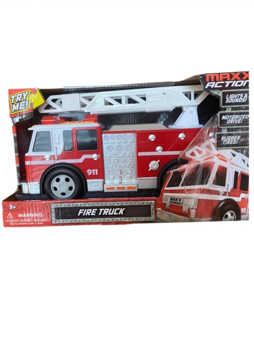 Maxx Action 12” Action Fire Truck New in Packaging